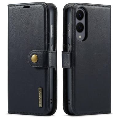 Lompakkokotelo DG-Ming 2i1 Samsung Galaxy S25 Edge - Musta