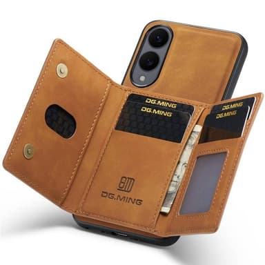 DG-Ming M2 kuori Samsung Galaxy S25 Edge - Ruskea