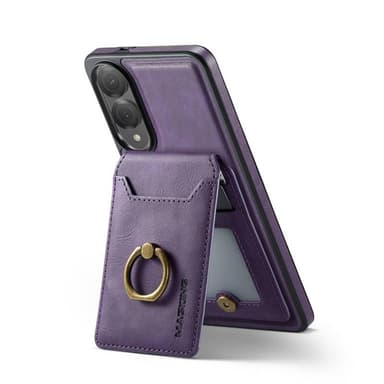 DG-Ming Magking K1 2in1 kotelo Samsung Galaxy S25 Edge - Violetti