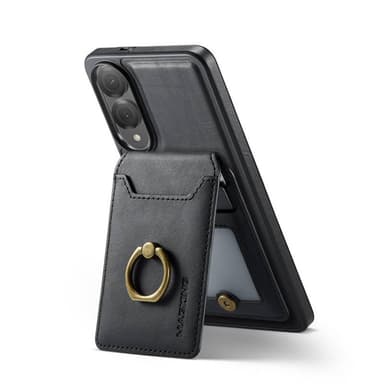 DG-Ming Magking K1 2in1 kotelo Samsung Galaxy S25 Edge - Musta