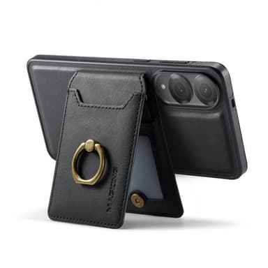 DG-Ming Magking K1 2in1 kotelo Samsung Galaxy S25 Edge - Musta