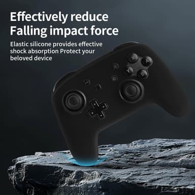 Yhteensopiva Nintendo Switch Pro -ohjainkotelon silikonikotelon kanssa - Punainen