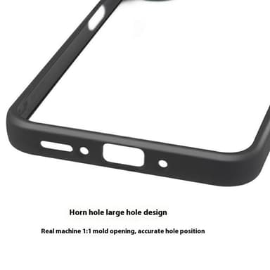 Samsung Galaxy A26 5G Suojakotelo Vahvistetut Kulmat TPU+Acrylic Läpinäkyvä Puhelimen Kotelo