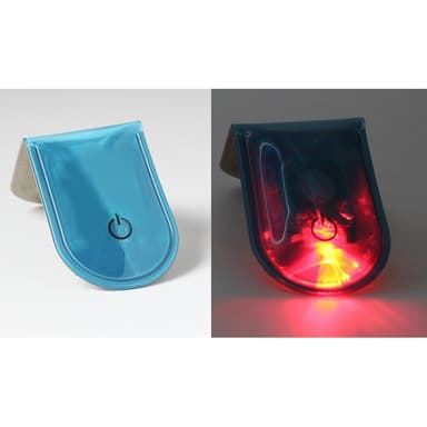 4 kpl LED-valo Magneettiset pidikkeet Turvallinen Juoksu Yö Camping Aktiviteetit - Sininen