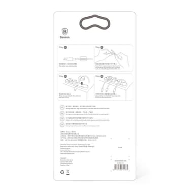 Magneettinen kaapelipidike USB-johdon pidike Wire Organizer Kaapelin hallinta