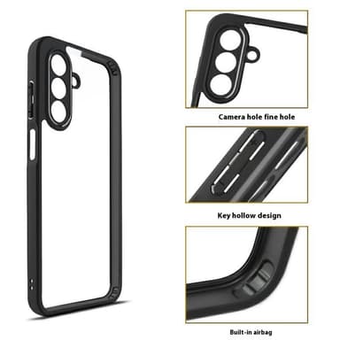 Samsung Galaxy A26 5G Suojakotelo Vahvistetut Kulmat TPU+Acrylic Läpinäkyvä Puhelimen Kotelo
