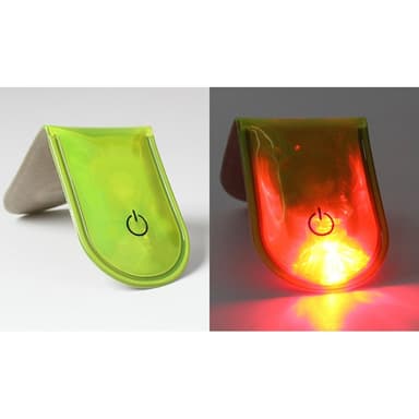 LED-valo Magneettinen klipsi Turvallinen Juoksu Yö Camping Aktiviteetit - Fluoresoiva
