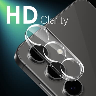 NORTHJO Samsung Galaxy S25 Karkaistu Lasi Kameran Linssinsuoja