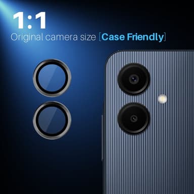 NORTHJO Samsung Galaxy A06 Karkaistu Lasi Kameran Linssinsuoja