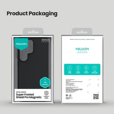 NILLKIN himmeä kova muovikotelo Samsung Galaxy S25 Ultra