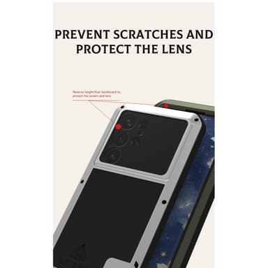 Samsung Galaxy S25+ (Plus) Case Armor suojakotelo Kuori + karkaistu lasi