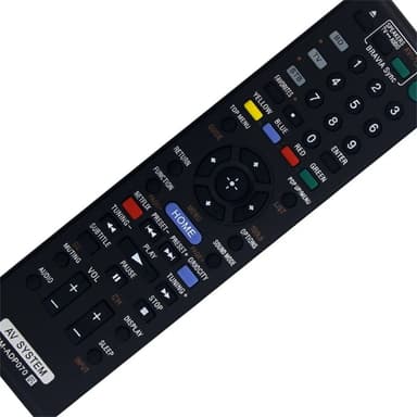 Kaukosäätimen vaihto RM-ADP070:lle Sony DVD:lle
