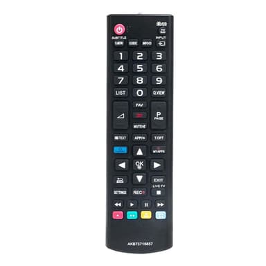 Television kaukosäädin Korvaa AKB73715637 LG TV:lle
