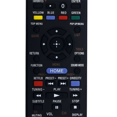 Kaukosäätimen vaihto RM-ADP070:lle Sony DVD:lle