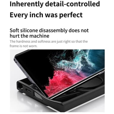 Samsung Galaxy S25 Ultra -puhelimen kuori, yhteensopiva MagSafe-latauksen kanssa