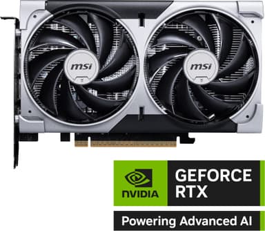 MSI Nvidia GeForce RTX 5060 VENTUS 2X OC 8 GB näytönohjain