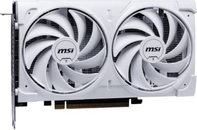 MSI Nvidia GeForce RTX 5060 VENTUS 2X OC 8 GB näytönohjain (valkoinen)