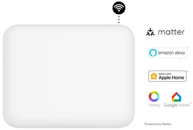 Mill Invisible Wi-Fi Gen4 lämpöpaneeli PA400WIFI4 (valkoinen)