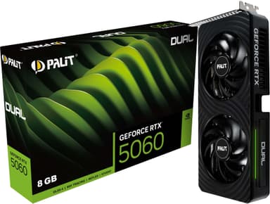 PALIT GeForce RTX 5060 Dual 8 GB GDDR7 näytönohjain
