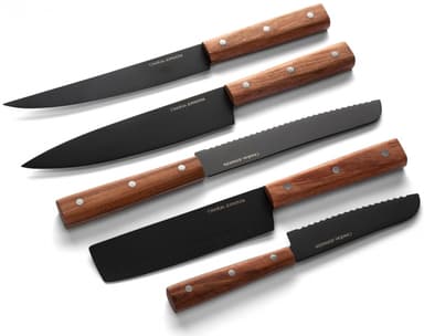 Orrefors Jernverk 5-pack veitset Musta