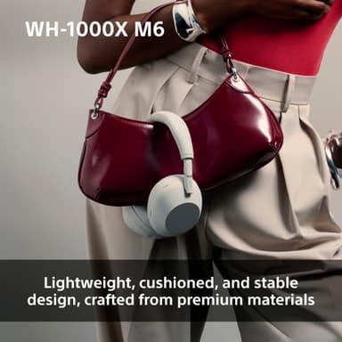 Sony WH-1000XM6 langattomat around-ear kuulokkeet (musta)