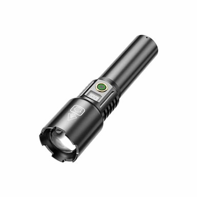 20W Valkoinen Laser Ladattava LED-taskulamppu 26650 Akulla ja USB ...