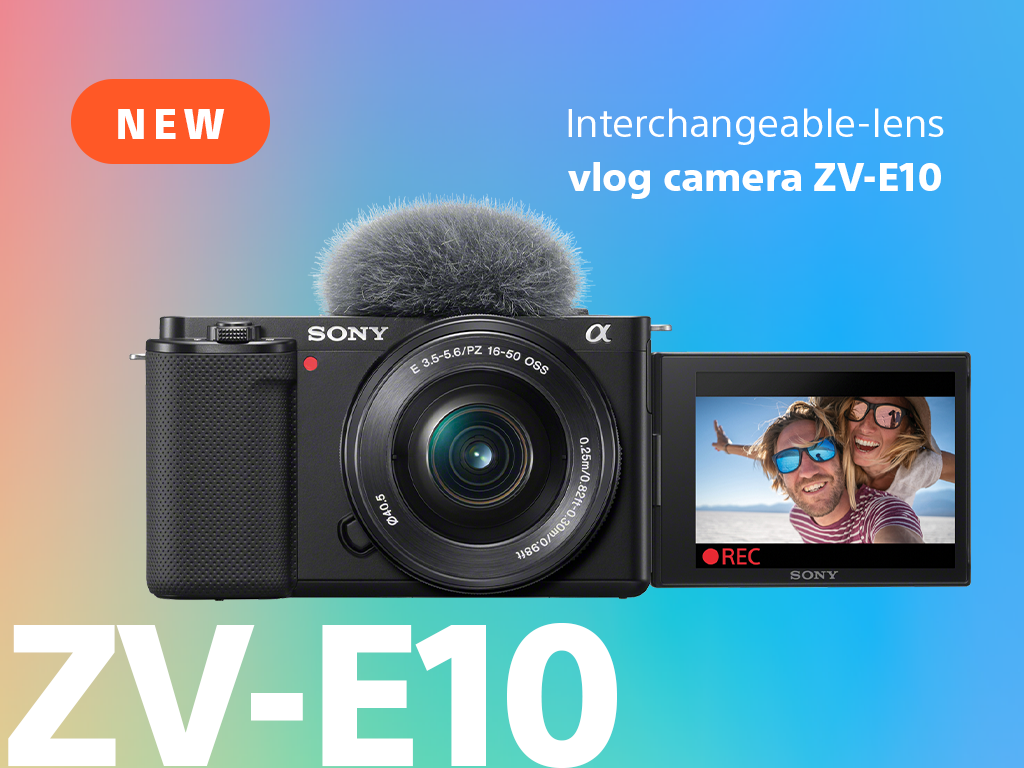 Sony ZV - Valokuvaus - Sony ZV-E10 -tuotekuva
