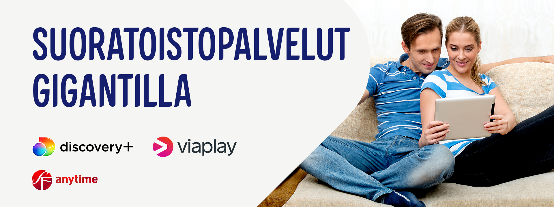 Suoratoistopalvelut Gigantilla