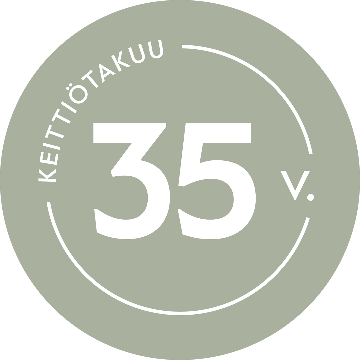 Epoq 35-vuoden keittiötakuun logo
