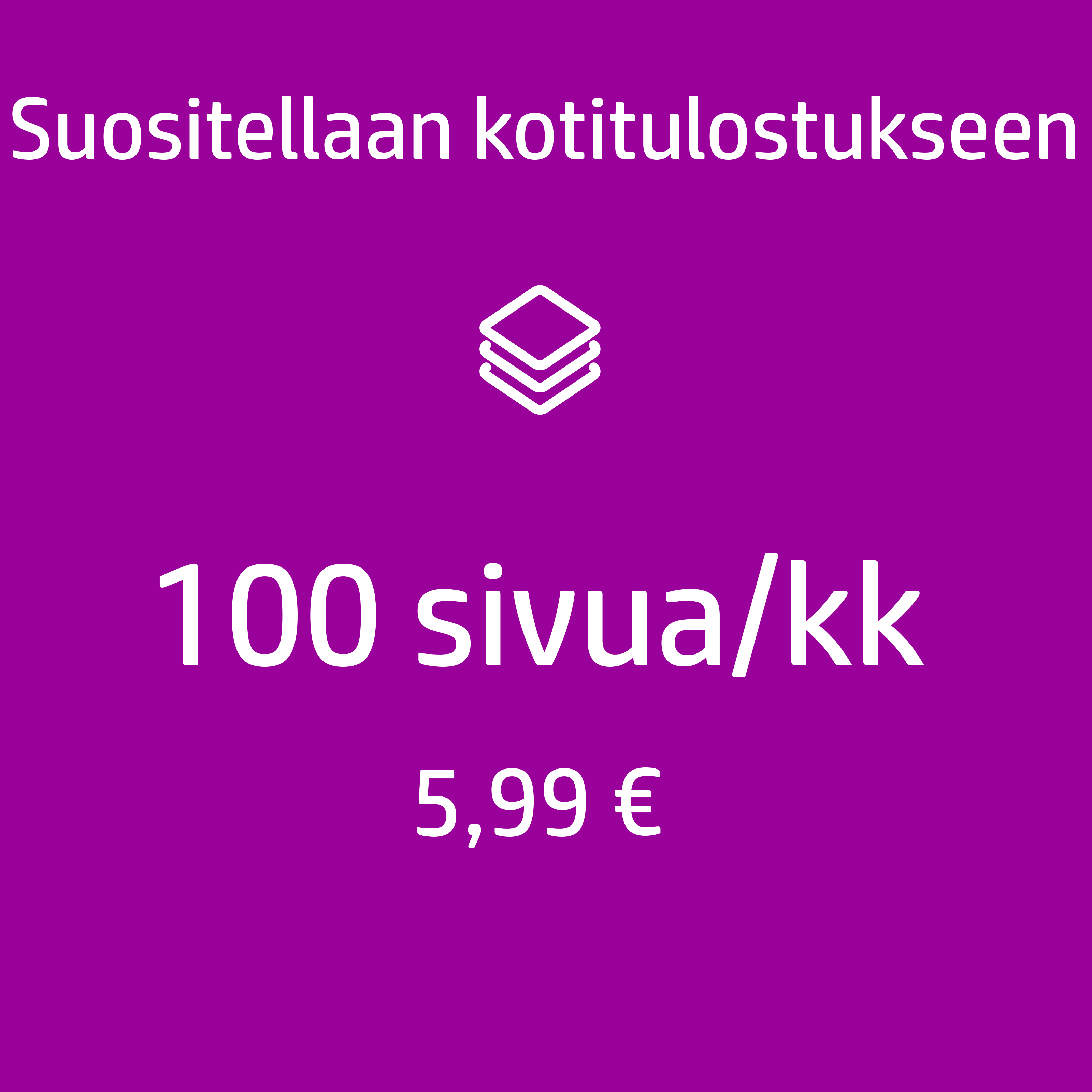 Instant Ink ink subscription 100 pages FI