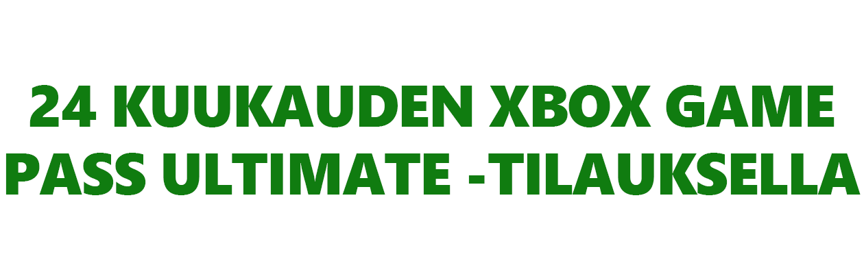Konsolit | Xbox All Access | Xbox Game Pass Ultimate -banneri