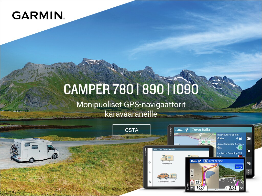 Garmin Camper 780, 890, 1090 GPS  