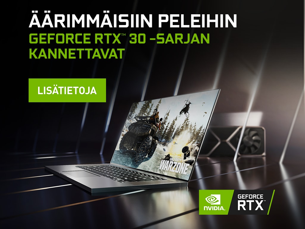 Nvidia Geforce RTX 30-Series gaming laptop