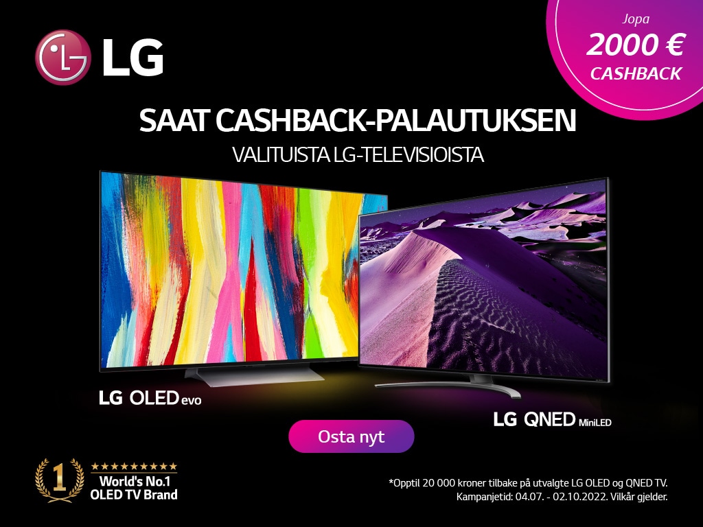 LG Cashback TV