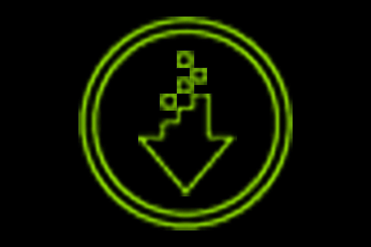 Kuvitus, jossa Game Ready -ohjainten logo