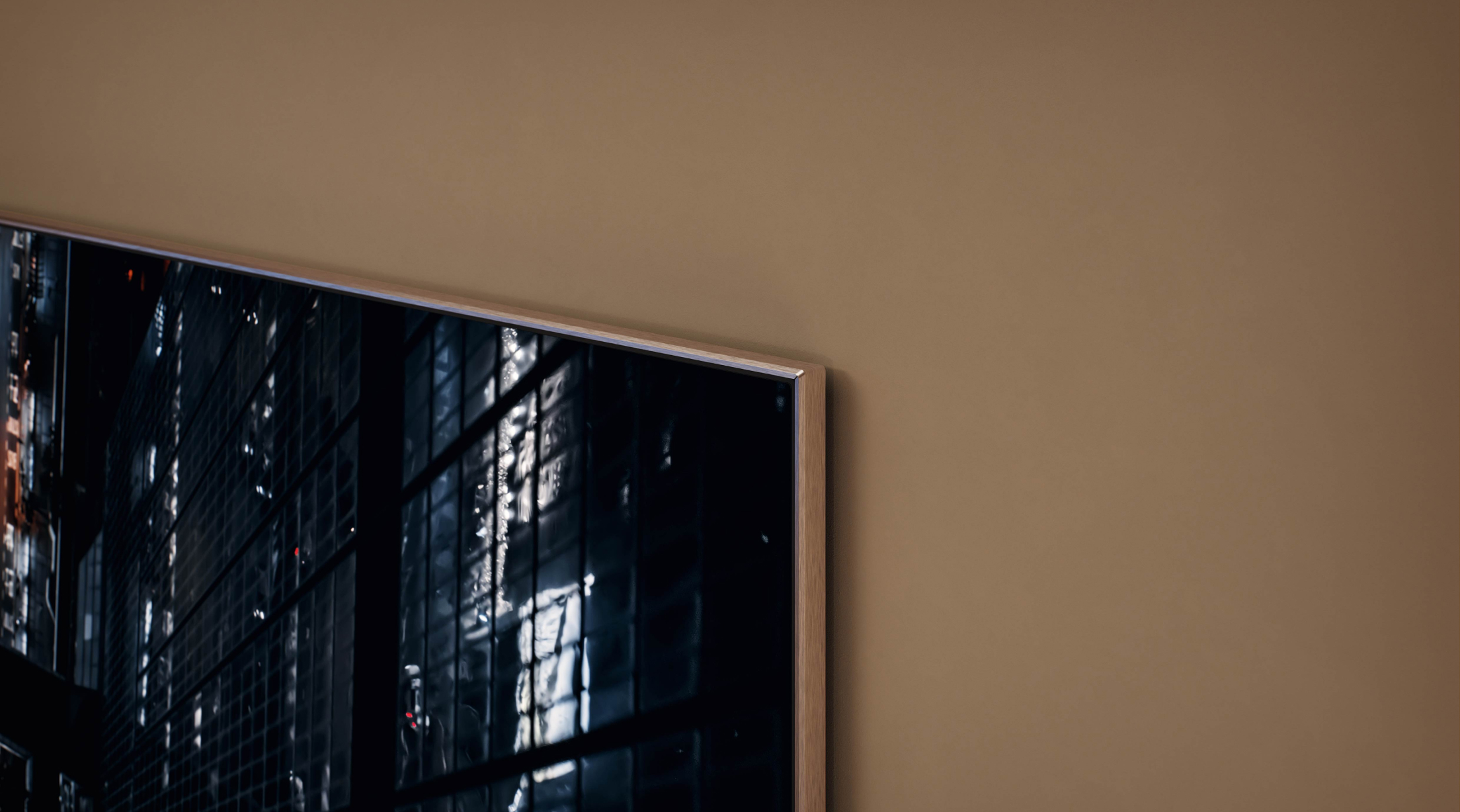 Lähikuva Samsung-televisiosta