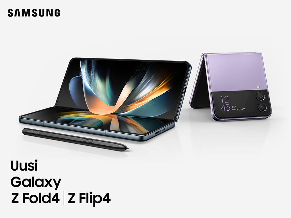 Samsung Galaxy Z Fold4 and Z Flip4