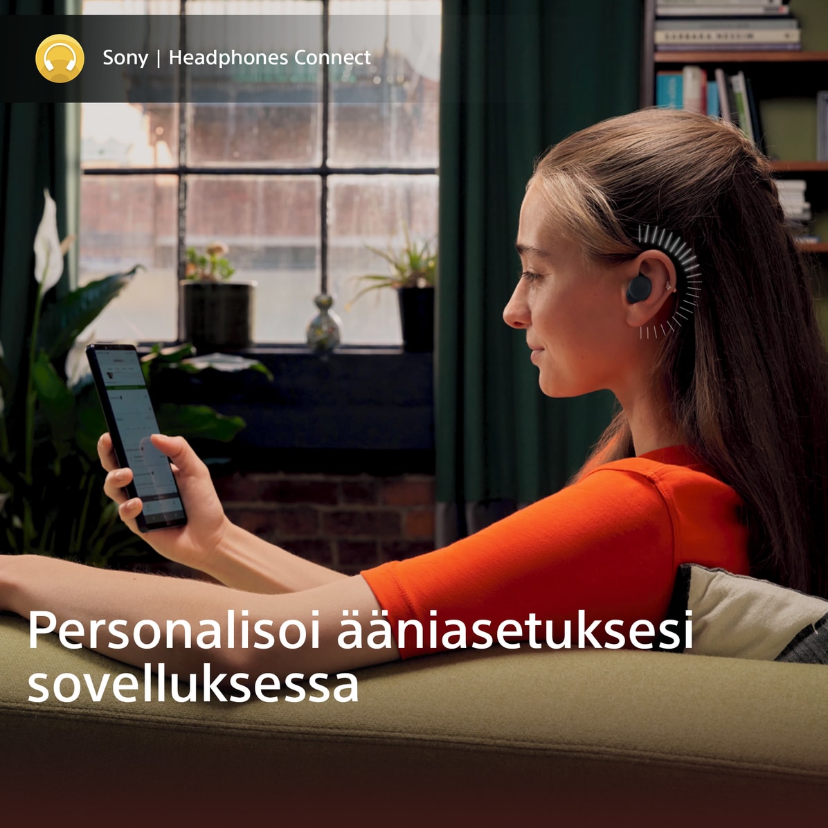 Linkbuds S -kuulokkeet - personalisoi ääniasetuksesi sovelluksessa