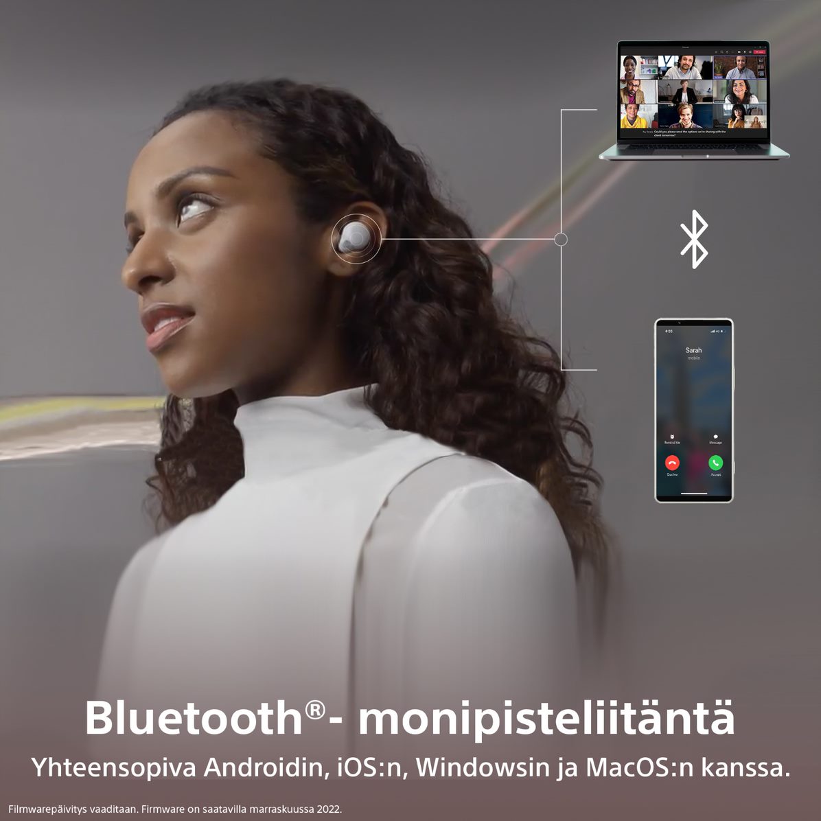 Linkbuds S - Bluetooth-monipisteliitäntä