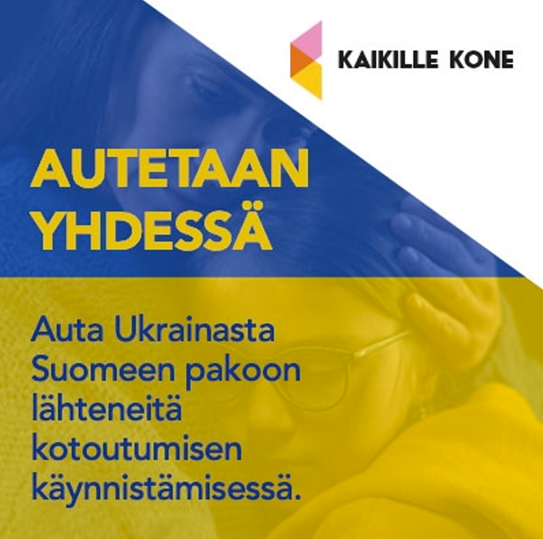 Autetaan yhdessä ukrainalaisia