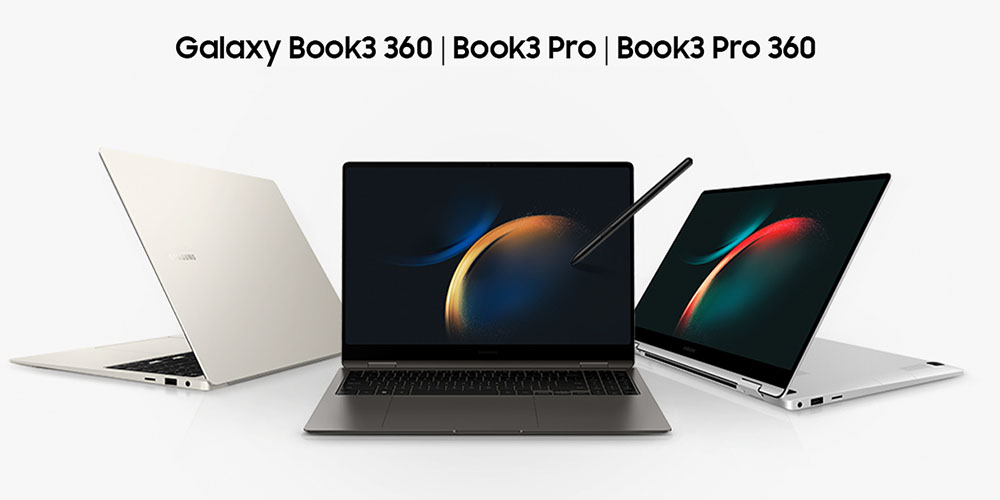 Samsung Galaxy Book 3 -kannettavat