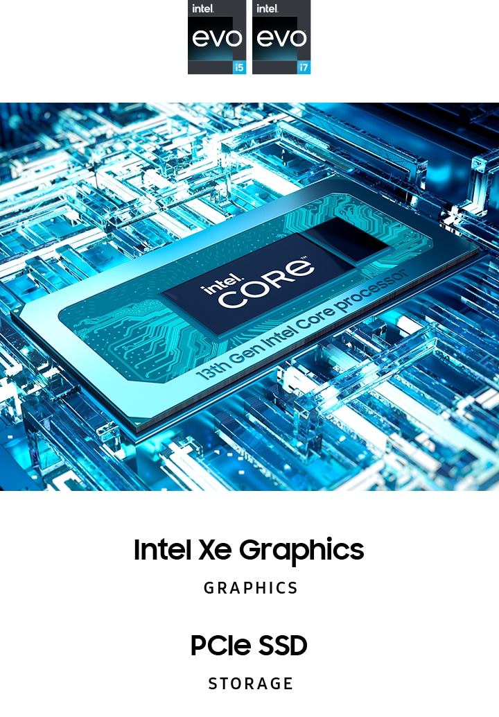 Galaxy Book3 360 - uuden sukupolven suorituskykyä 13th Gen Intel Core -prosessorilla