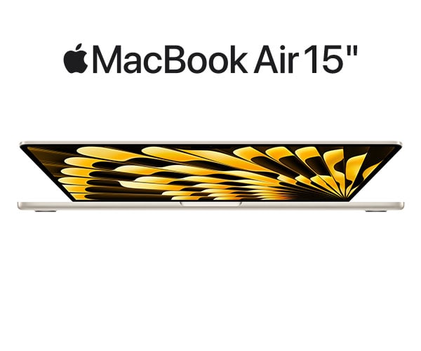 Tuotekuva MacBook Air 15 -kannettavasta