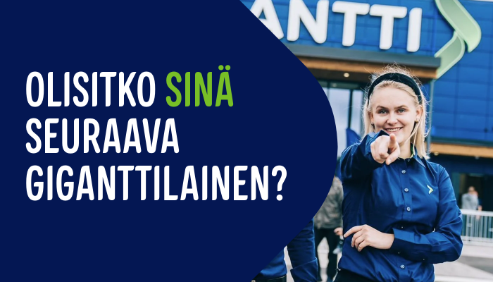 Olisitko sinä seuraava giganttilainen