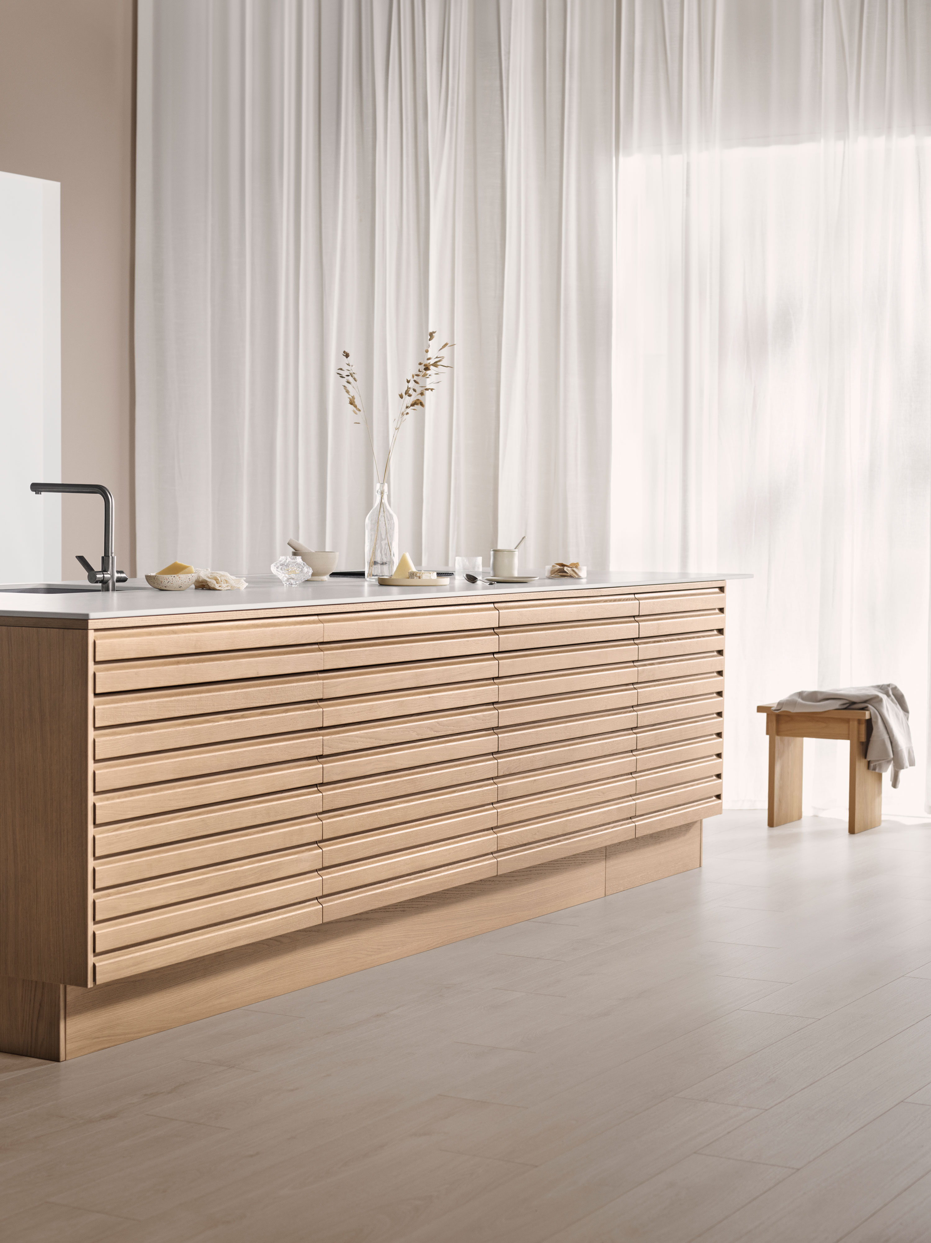 Epoq - Puukeittiö - Epoq Lamella Natural Oak luonnon tammikeittiö