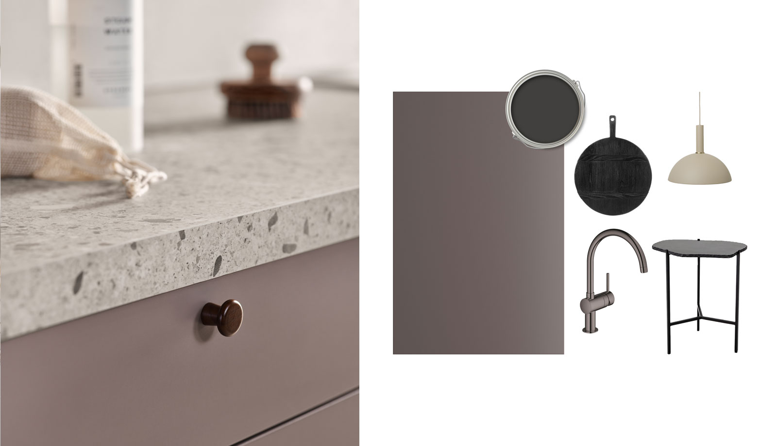 Epoq - Täydellinen keittiö - Mood board - umber