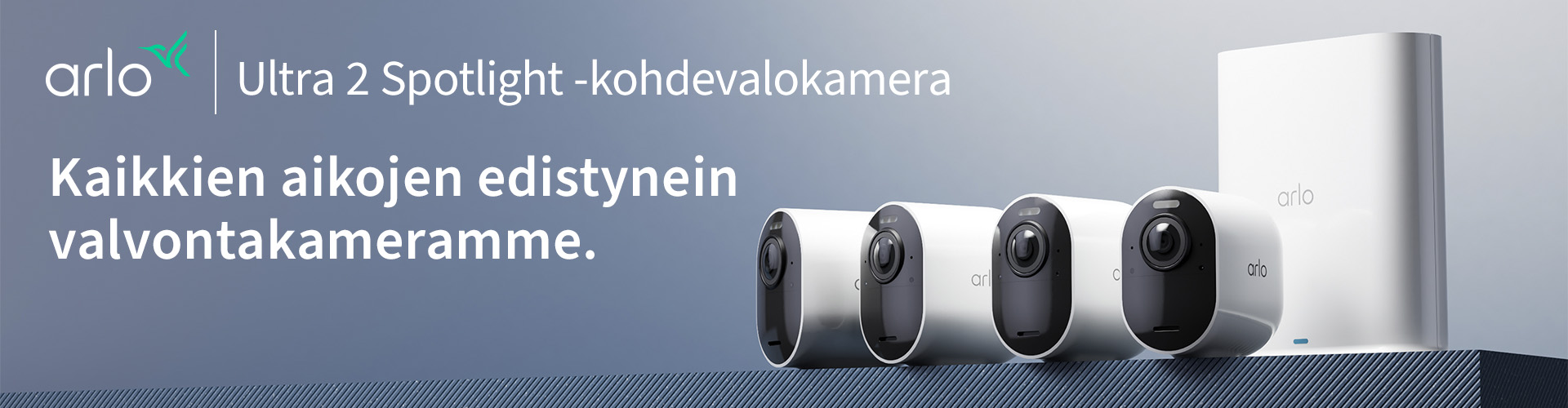 Arlo Ultra 2 Spotlight -kohdevalokamera