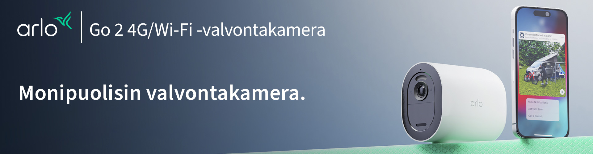 Arlo Go 2 4G/Wifi -valvontakamera