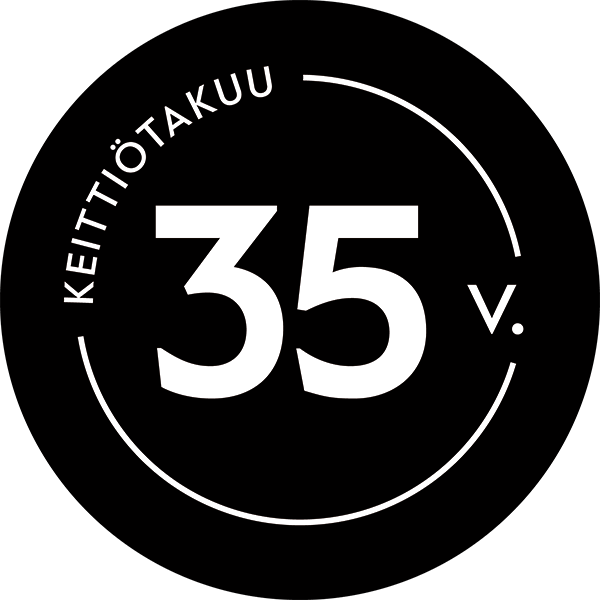 35 vuoden keittiötakuu