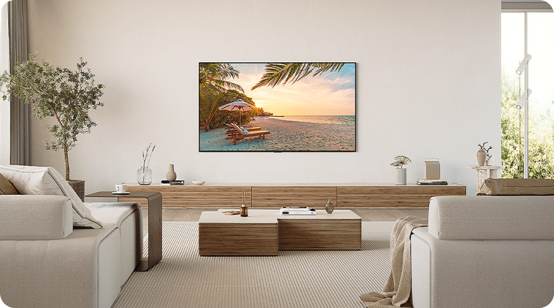 Samsung QLED -televisio toistaa värisävyt todenmukaisina